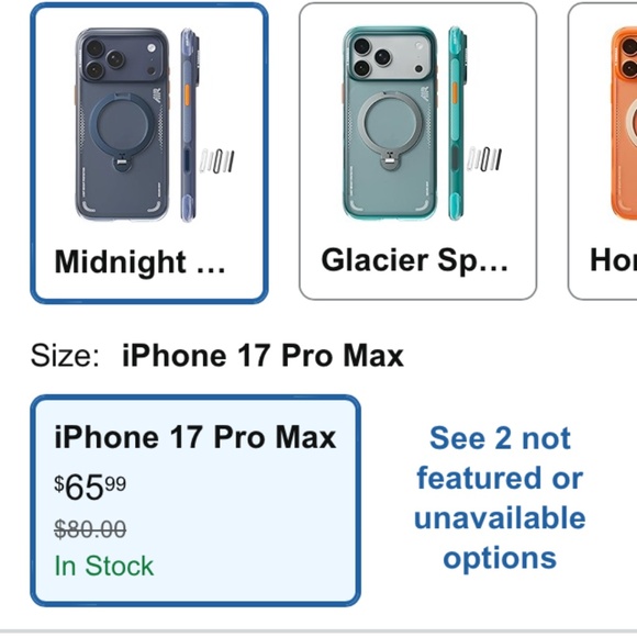 Torras Q3 Air IPhone 17 Pro Max MagSafe Case - Picture 5 of 5